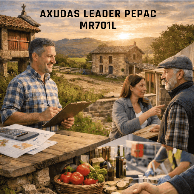 Axudas Leader PEPAC 2023-2027 – MR701L