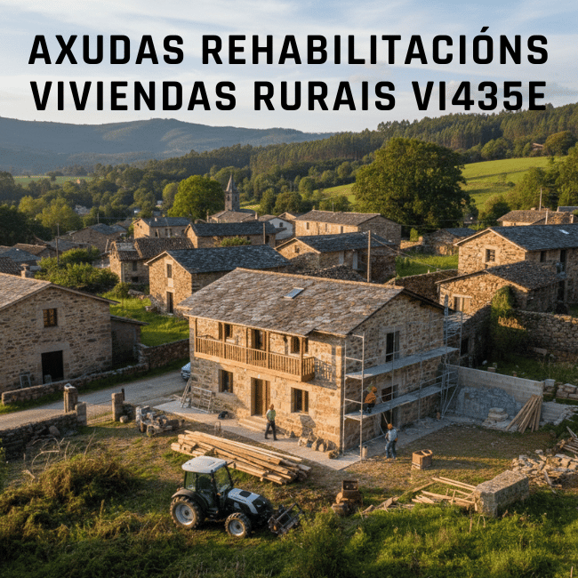 Axudas a rehabilitación de vivendas no rural en concellos de menos de 5.000 habitantes – VI435E